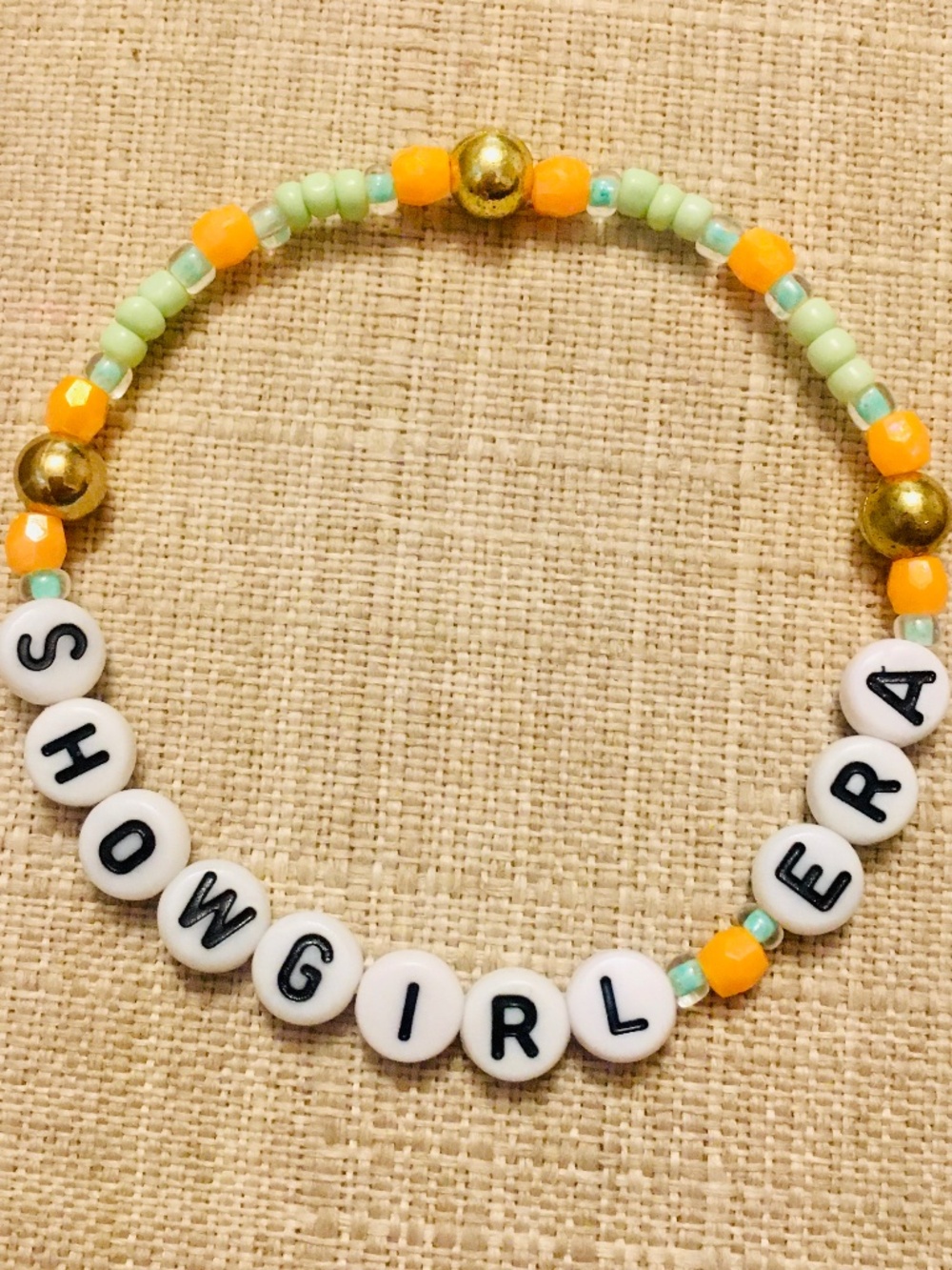 Handmade Showgirl Era Friendship Bracelet for Adults and Kids